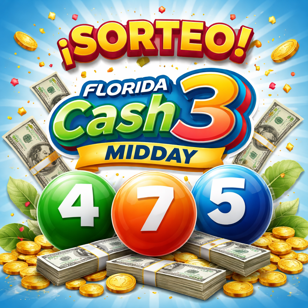 Cash 3 Mediodía (Midday) | 01-13-2026